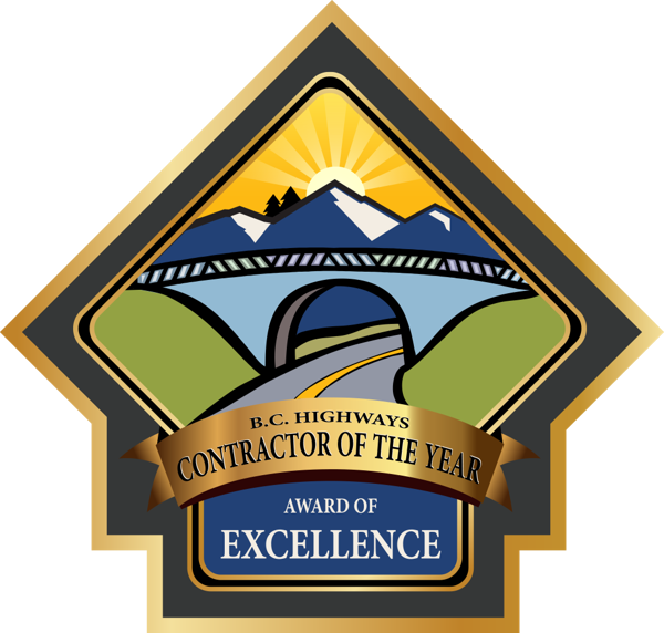 B.C. Highways Contractor of the Year, Award of Excellence